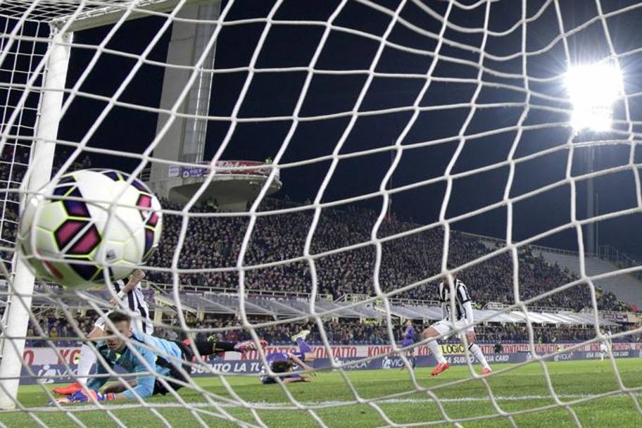 Il gol di Pereyra:  lo 0-2 per la Juve